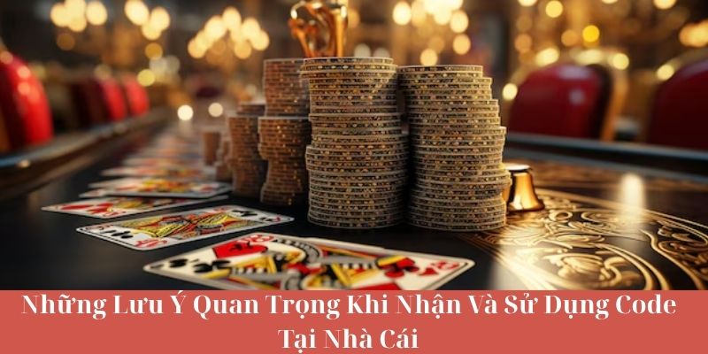 Những Lưu Ý Quan Trọng Khi Nhận Và Sử Dụng Code Tại Nhà Cái